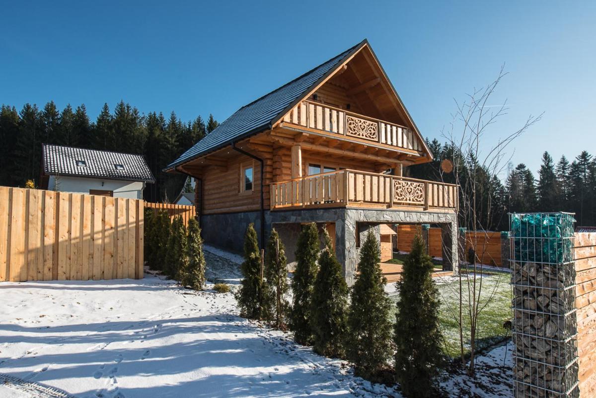 Beskid Wood Houses Jasnowice Buitenkant foto