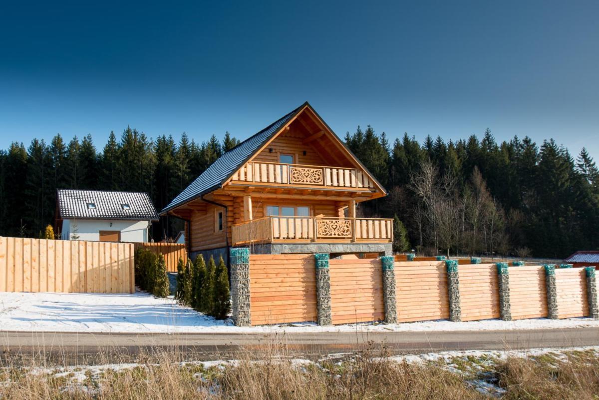 Beskid Wood Houses Jasnowice Buitenkant foto