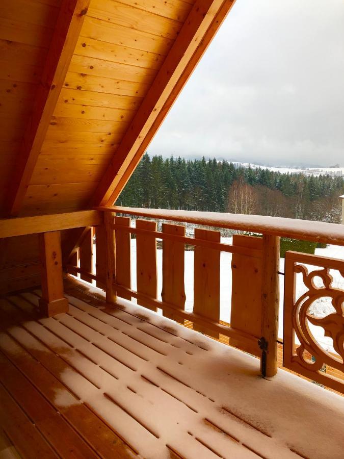 Beskid Wood Houses Jasnowice Buitenkant foto