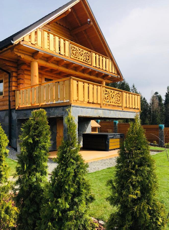 Beskid Wood Houses Jasnowice Buitenkant foto